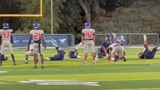 Video: Entire offense orchestrates fake cramp play to mock defense in viral move